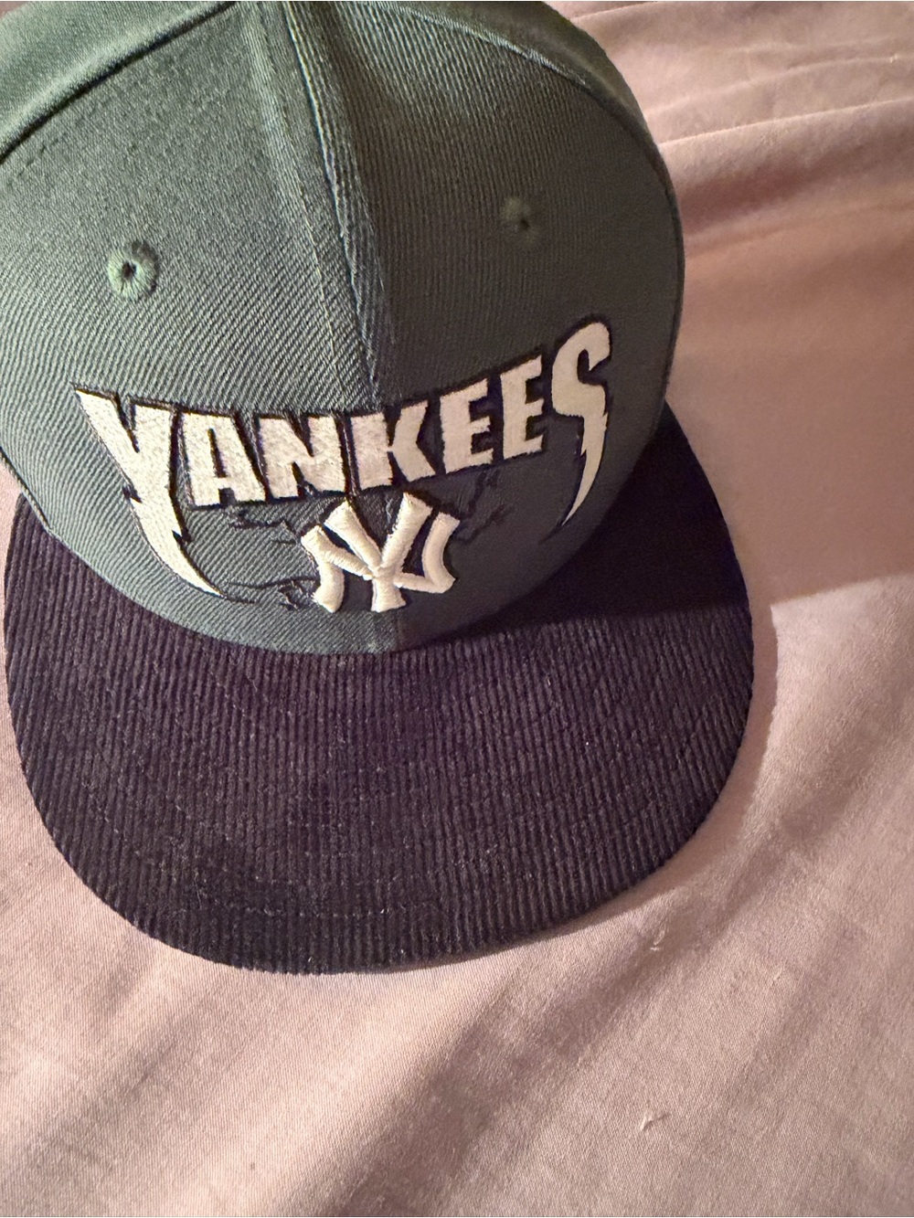 Unreleased Yankees hat rare 7 1/2 glows